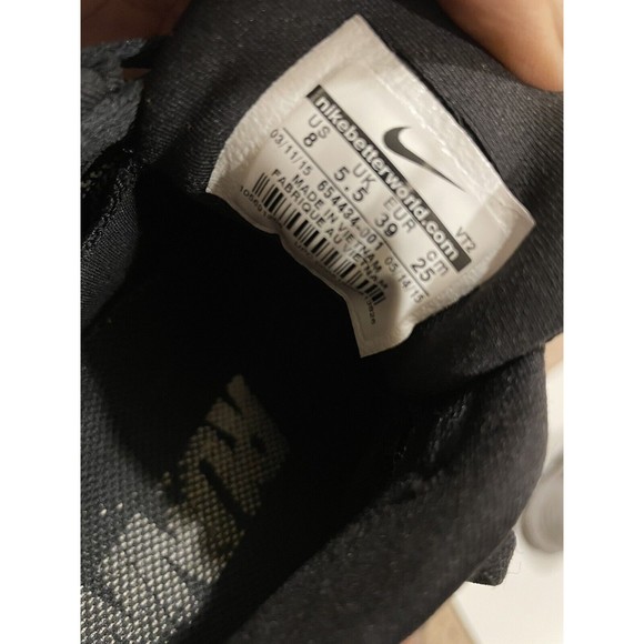 Nike Lunarglide 6 Women's Black/Gray Athletic Running Shoes Sneakers Size 8 US - Picture 7 of 8